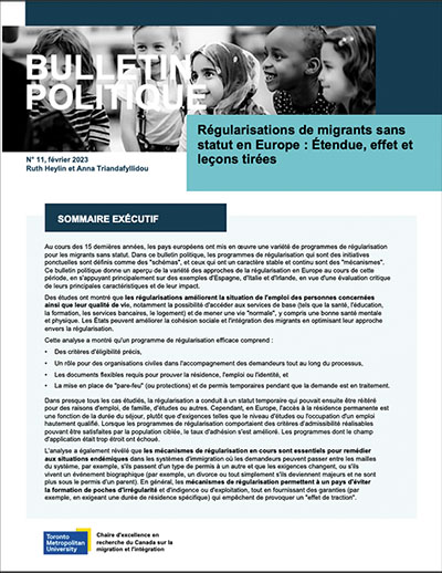 Policy Brief 11 banner French Policy Brief 11 banner French